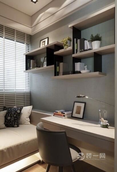 9款极简卧室写字台设计 佛山装饰公司荐高颜值写字台
