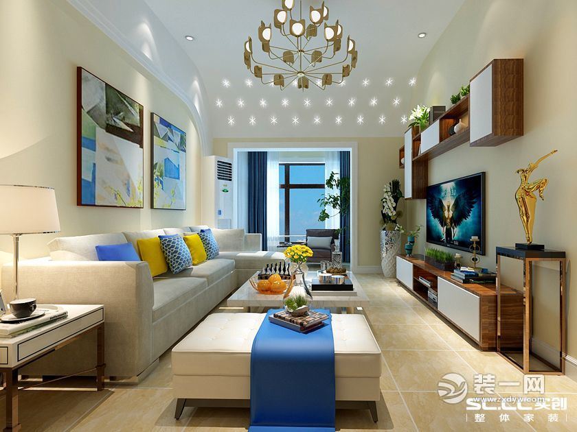 北京实创装修公司完美家装 15.5万全包90平米小三房